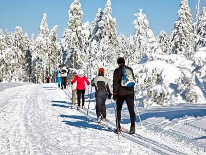 Langlaufen in de buurt van Berchtesgaden