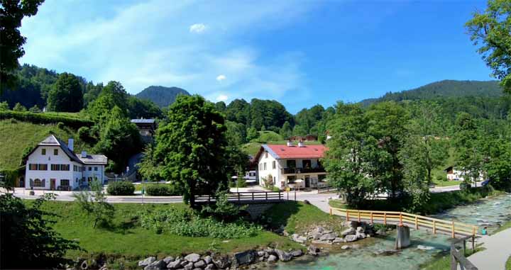 Ramsau is het startpunt van veel mooie wandelingen